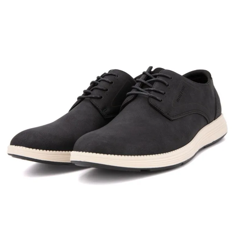 Baskets de ville à lacets semelle blanche Homme BURTON OF LONDON