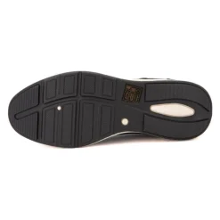 Baskets de ville à lacets semelle blanche Homme BURTON OF LONDON