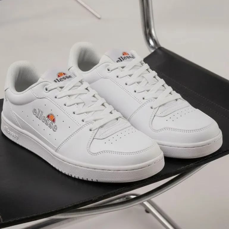 Baskets de ville basses à lacets blancs Homme ELLESSE