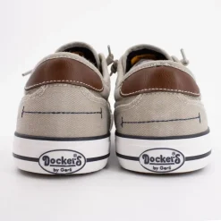 Baskets de ville souple tissu gris à lacets DOCKERS BY GERLI
