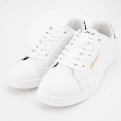 Baskets effet cuir avec détail coloré à lacets Homme ELLESSE