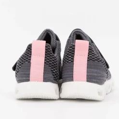 Baskets en toile à scratch euloge semelle design Enfant BURTON OF LONDON