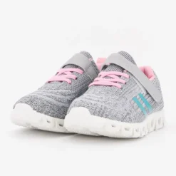 Baskets en toile à scratch euloge semelle design Enfant BURTON OF LONDON