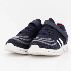 Baskets en toile à scratch euloge semelle design Enfant BURTON OF LONDON