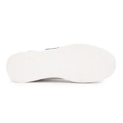 Baskets en toile blanches avec logo doré Femme TOM TAILOR