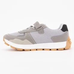 Baskets grey capri avec scratch semelle en gomme Enfant LOTTO