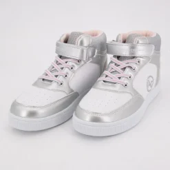 Baskets hautes à paillettes avec scratch Enfant AMERICAN COLLEGE