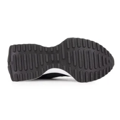 Baskets jean bleu marine en cuir Femme URBAN