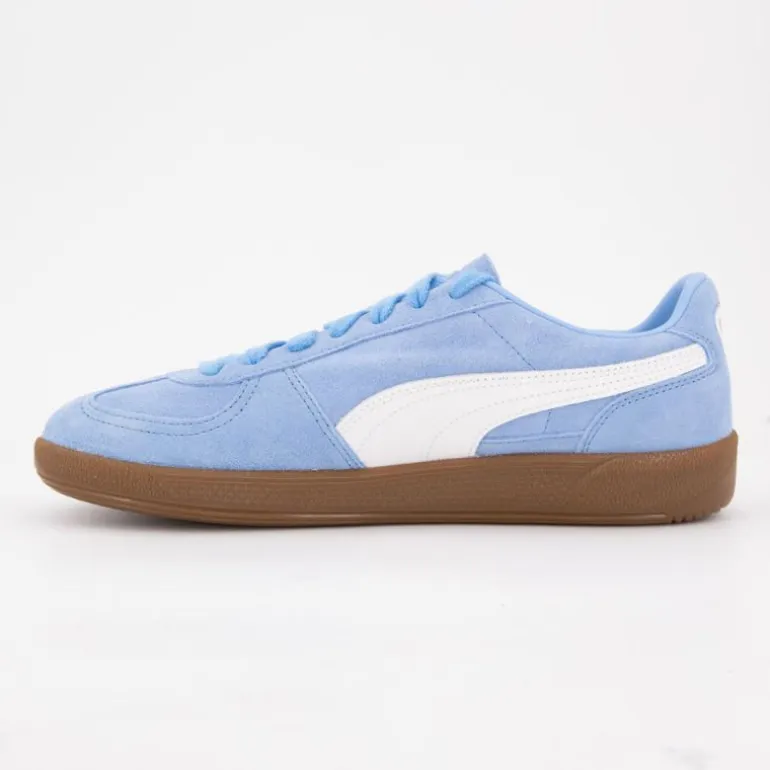 Baskets light blue white palermo cuir Homme PUMA