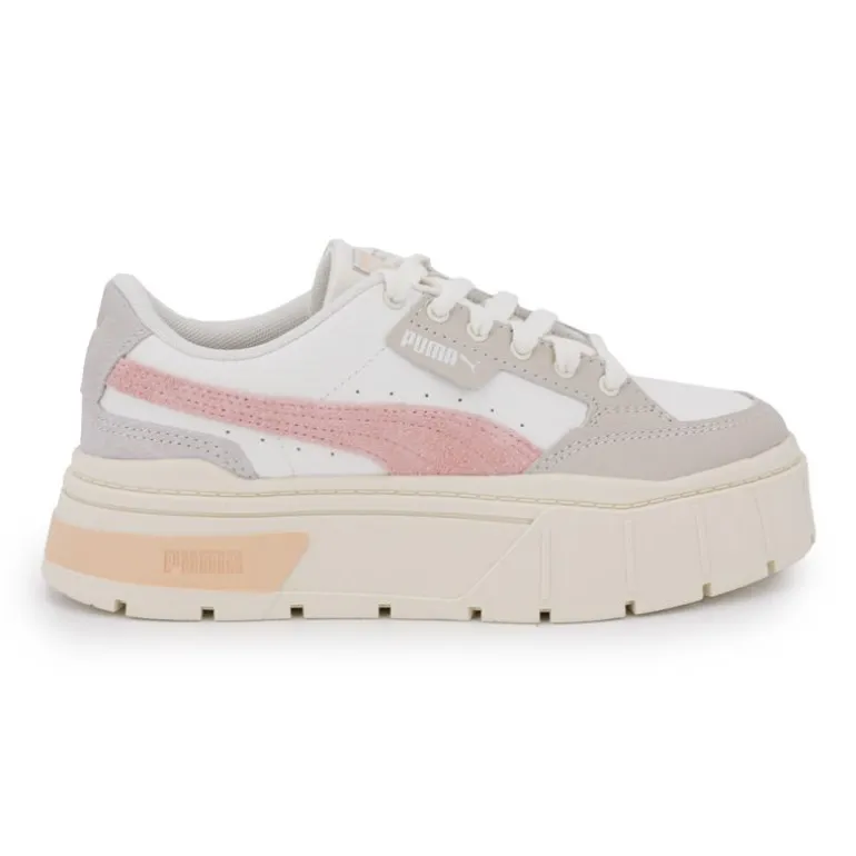 Baskets Mayze Thrifted en cuir effet daim Femme PUMA