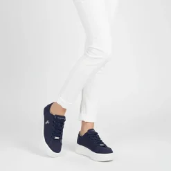 Baskets mediaval toile blue asuka Femme US POLO