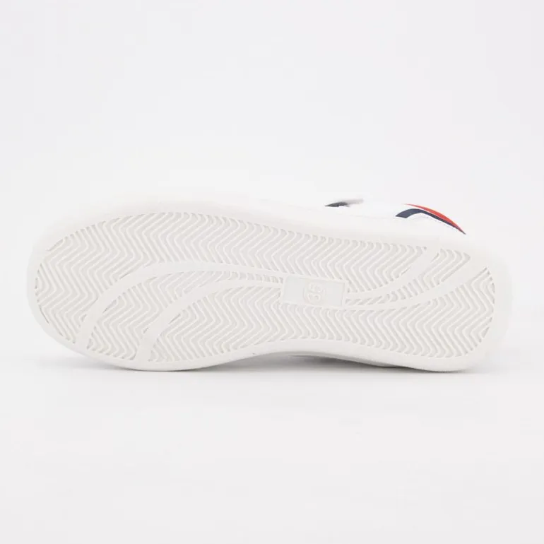 Baskets montantes avec lacets new york cheval brodé coloré Enfant AMERICAN COLLEGE