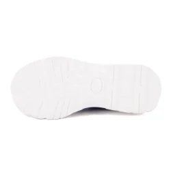 Baskets montantes cuir semelle épaisse blanc Femme ICECOOL SAINT TROPEZ