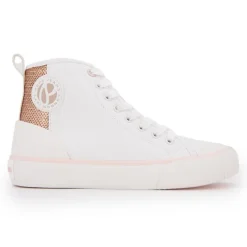 Baskets montantes ottis young g à sequins gold rose Enfant PEPE JEANS