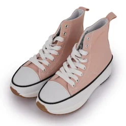 Baskets montantes Run Star Hike Plateform toile bayane Femme MANOUKIAN