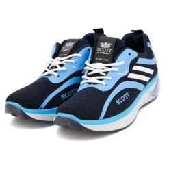 Baskets noires à motifs blancs Homme SCOTT