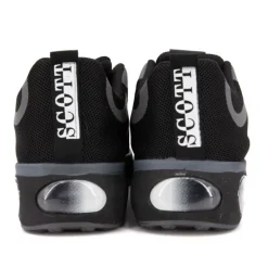 Baskets noires à motifs blancs Homme SCOTT