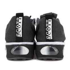 Baskets noires à motifs blancs Homme SCOTT