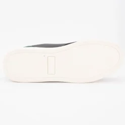 Baskets noires détail coloré à lacets Homme LOTTO