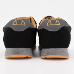 Baskets noires logo doré semelle grises Homme ELLESSE