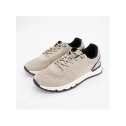 Baskets sable en tissu avec lacets Homme TOM TAILOR