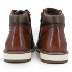 Baskets Simili Cognac Homme TOM TAILOR