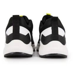 Baskets streetwear noir détail coloré Homme US POLO