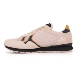 Baskets tissu couleur sable à lacets Homme PEPE JEANS