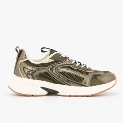 Baskets toile à lacets semelle blanche Femme LE TEMPS DES CERISES