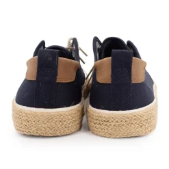 Baskets toile espadrille navy à lacets Homme TOM TAILOR