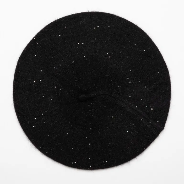 Beret maille à paillettes Femme MANOUKIAN
