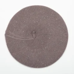 Beret maille à paillettes Femme MANOUKIAN