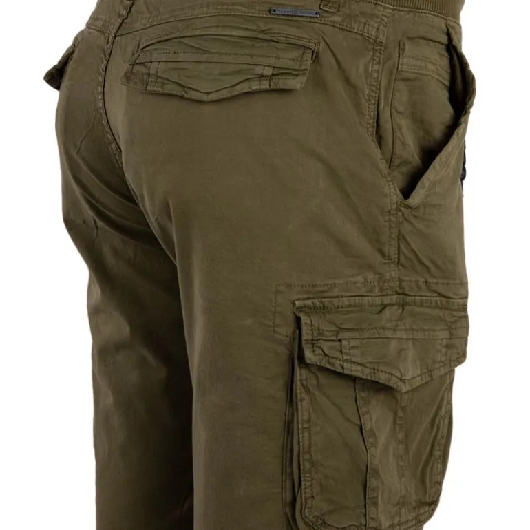 Bermuda basile cargo délavé Homme PANAME BROTHERS