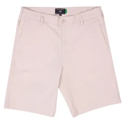 Bermuda chino coton lin beige Homme DOCKERS