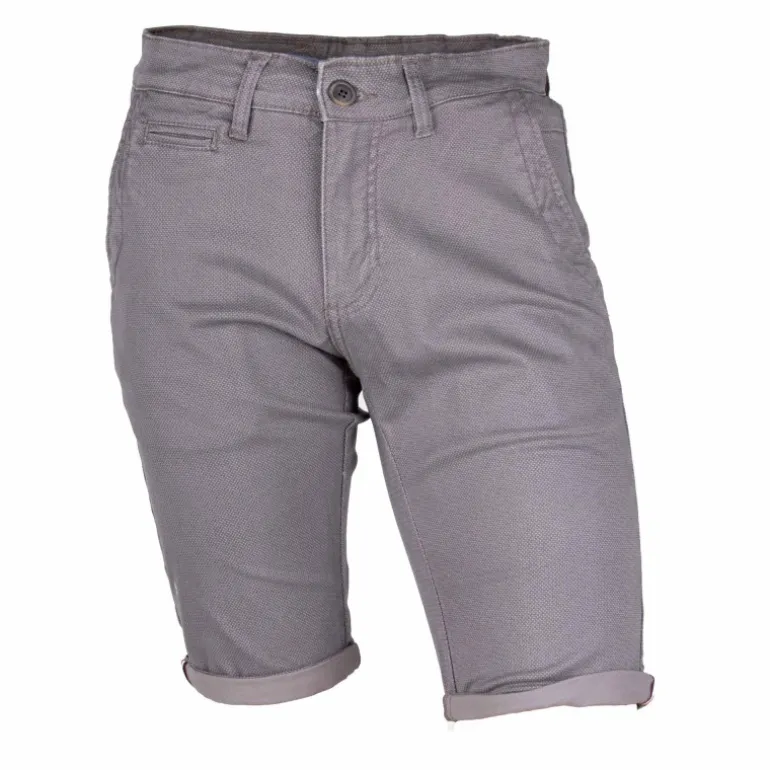 Bermuda chino coton stretch armuré Varen Homme BLAGGIO
