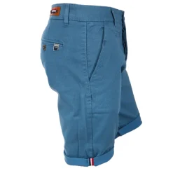 Bermuda chino coton stretch armuré Varen Homme BLAGGIO