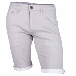Bermuda chino coton stretch armuré Varen Homme BLAGGIO
