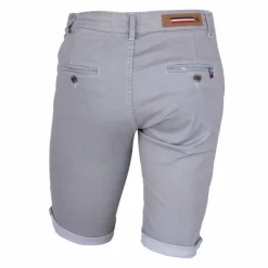 Bermuda chino coton stretch armuré Varen Homme BLAGGIO