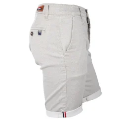 Bermuda chino coton stretch armuré Varen Homme BLAGGIO