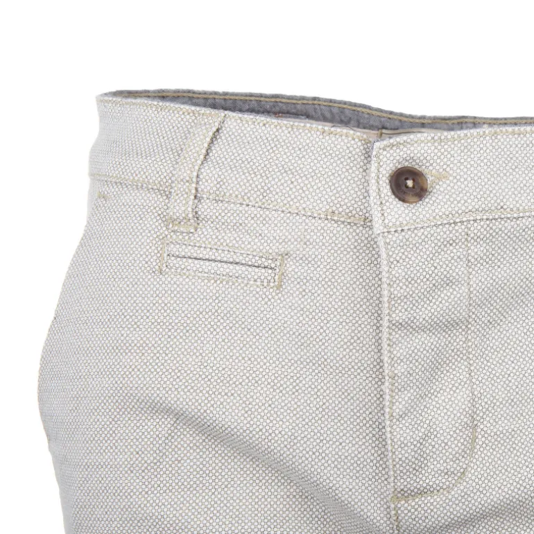 Bermuda chino coton stretch armuré Varen Homme BLAGGIO