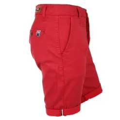 Bermuda chino coton stretch armuré Varen Homme BLAGGIO