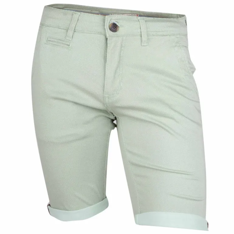 Bermuda chino coton stretch armuré Varen Homme BLAGGIO