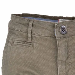 Bermuda chino coton stretch armuré Varen Homme BLAGGIO