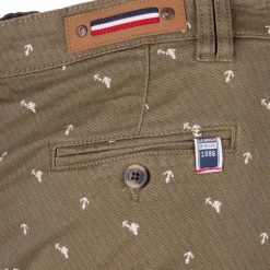 Bermuda chino imprime valon Homme BLAGGIO