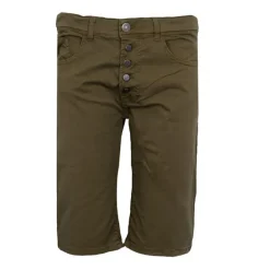 Bermuda chino kaki avec boutons Homme IMPERIAL
