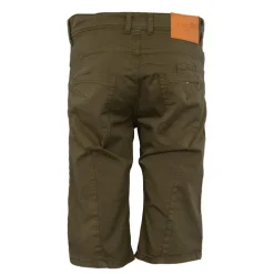 Bermuda chino kaki avec boutons Homme IMPERIAL