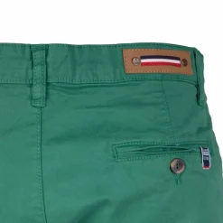 Bermuda chino venili coton stretch popeline revers gansé bouton Homme BLAGGIO