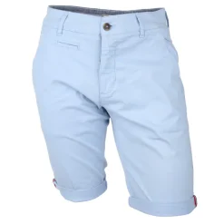 Bermuda chino venili coton stretch popeline revers gansé bouton Homme BLAGGIO