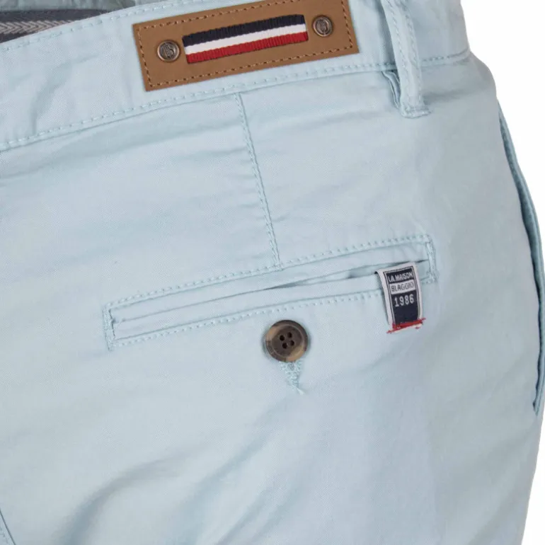 Bermuda chino venili coton stretch fermeture éclair Homme BLAGGIO