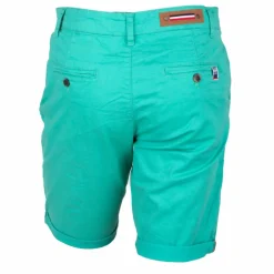 Bermuda chino venili coton stretch popeline revers gansé bouton Homme BLAGGIO